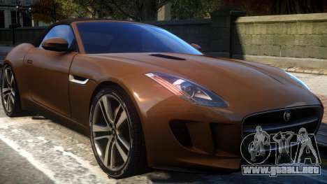 2014 Jaguar F-Type (EPM) para GTA 4