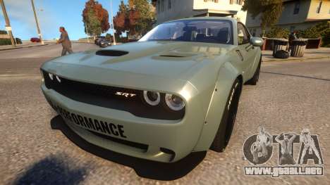 Dodge Challenger Liberty Walk 15 para GTA 4