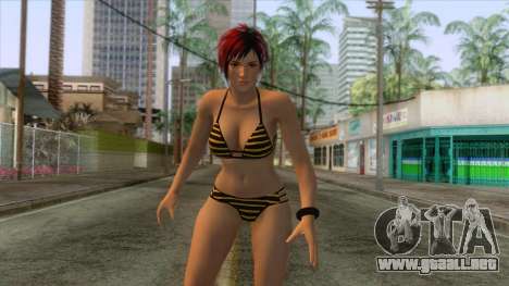 Dead Or Alive 5 - Mila Macchiato Bikini para GTA San Andreas