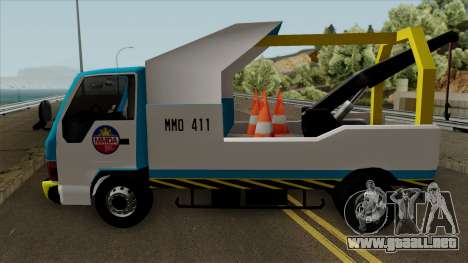 Isuzu ELF Philippine Government Tow Truck para GTA San Andreas