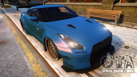 Liberty Walk Nissan GT-R R35 para GTA 4