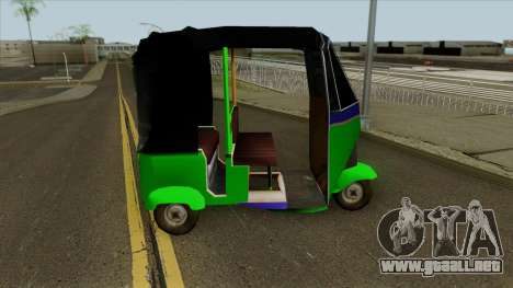 Indian Tuk Tuk Rickshaw (Indian Auto) para GTA San Andreas