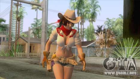 Cowgirl Naotora Skin para GTA San Andreas