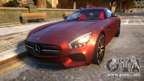 Mercedes-Benz AMG GT3 2016 Baku Version para GTA 4