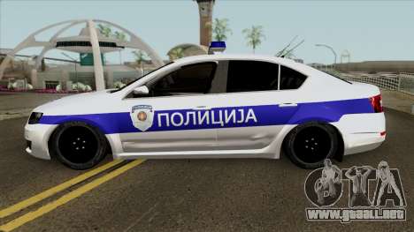 Skoda Octavia Mk3 Policija para GTA San Andreas