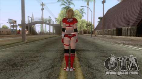 Tecmo Bowl - Tina Skin para GTA San Andreas