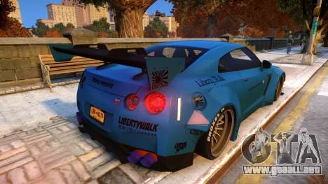 Liberty Walk Nissan GT-R R35 para GTA 4