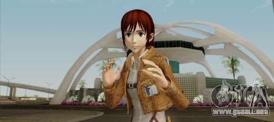 Sasha Braus Shingeky No Kyojin Para GTA San Andreas