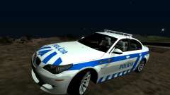 El BMW M5 E60 PSP - portugués / portugués-Coche de Policía para GTA San Andreas