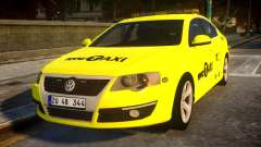 Volkswagen Passat B6 Sedan - NYC TAXI para GTA 4