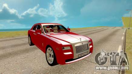 Rolls Royce Ghost para GTA San Andreas
