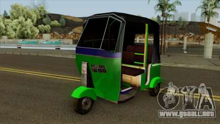 Indian Tuk Tuk Rickshaw (Indian Auto) para GTA San Andreas
