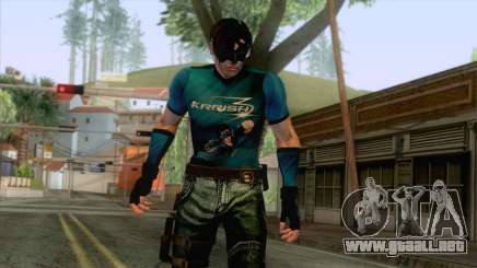 Masked Leon Skin v4 para GTA San Andreas