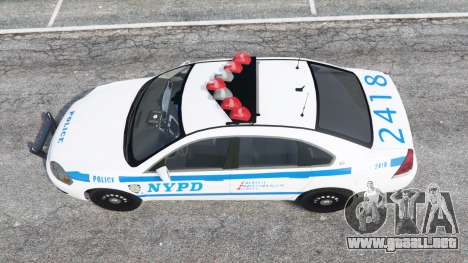 Chevrolet Impala 2007 NYPD v1.1 [replace]