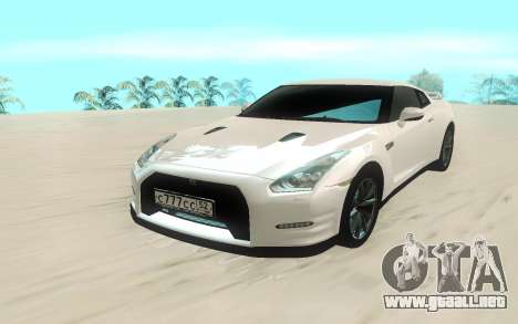 Nissan GT-R R35 Sport para GTA San Andreas