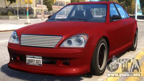 Schafter to Mercedes S65 AMG para GTA 4