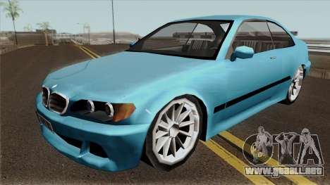 BMW E46 Low-Poly para GTA San Andreas