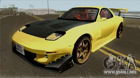 Initial D FD3S Takahashi Keisuke Fifth Stage para GTA San Andreas