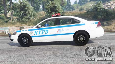 Chevrolet Impala 2007 NYPD v1.1 [replace]