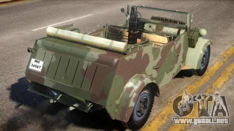 Volkswagen Kübelwagen para GTA 4