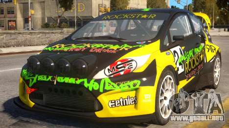 Ford Fiesta Rallycross (DiRT3) para GTA 4