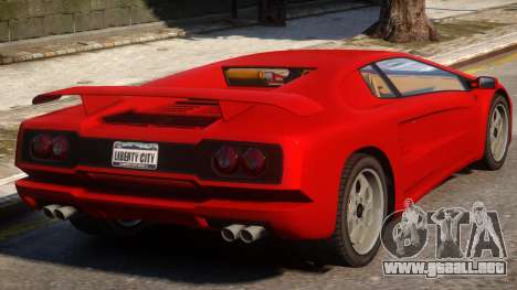 Pegassi Infernus Pop-Up Lights Up para GTA 4