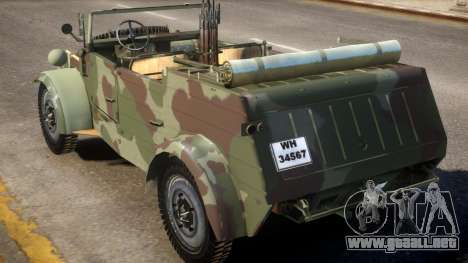 Volkswagen Kübelwagen para GTA 4