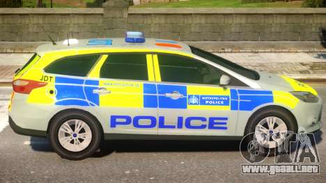 Police Ford Focus Estate IRV para GTA 4