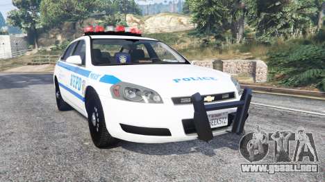 Chevrolet Impala 2007 NYPD v1.1 [replace]