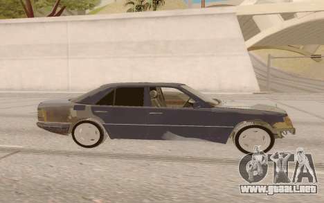 Mercedes-Benz E500 W124 1994 Damaged para GTA San Andreas