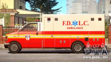 Ambulance FDLC para GTA 4