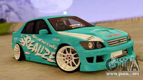 Toyota Altezza para GTA San Andreas