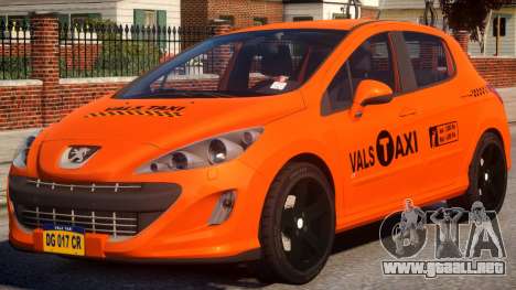 Peugeot Taxi VALS para GTA 4