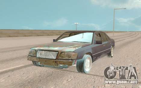 Mercedes-Benz E500 W124 1994 Damaged para GTA San Andreas