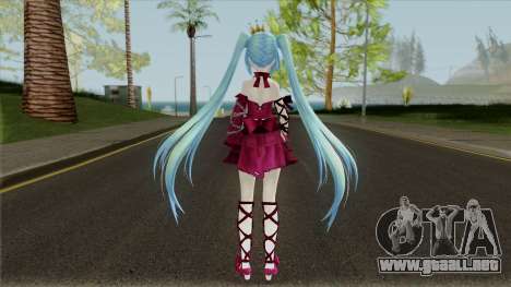 Vintage Dress (Miku) para GTA San Andreas