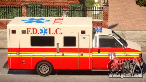 Ambulance FDLC para GTA 4