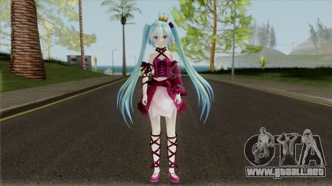 Vintage Dress (Miku) para GTA San Andreas