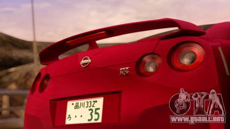 Nissan GT-R para GTA San Andreas