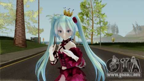 Vintage Dress (Miku) para GTA San Andreas