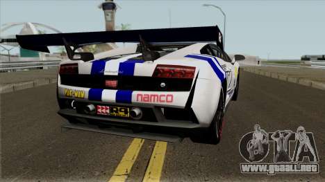 Lamborghini Gallardo Racing Team Solvalou RR-TYP para GTA San Andreas