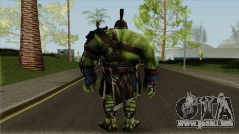 Marvel Future Fight - Hulk (Thor: Ragnarok) para GTA San Andreas
