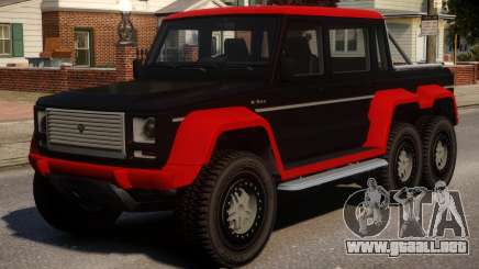 Benefactor Dubsta 6x6 Alternate para GTA 4