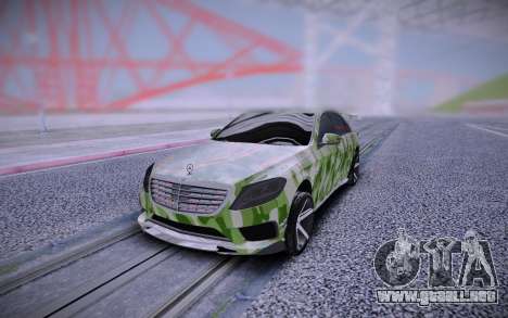 Mercedes-Benz S63 AMG Tuning para GTA San Andreas