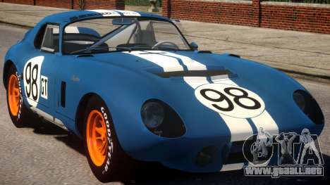 1965 Shelby Cobra PJ3 para GTA 4