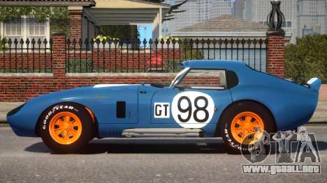 1965 Shelby Cobra PJ3 para GTA 4