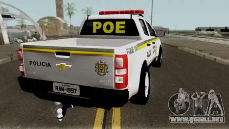 Chevrolet S-10 Brazilian Police para GTA San Andreas