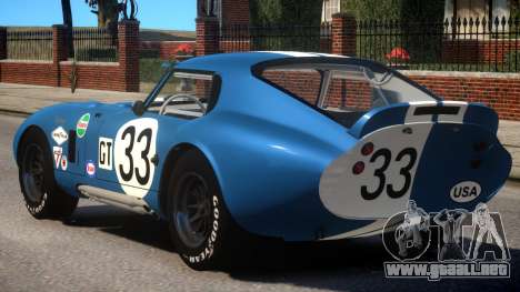 1965 Shelby Cobra PJ2 para GTA 4