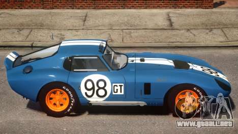 1965 Shelby Cobra PJ3 para GTA 4