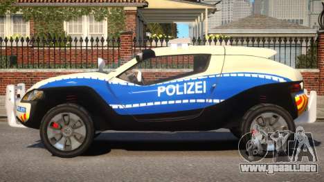 VW Concept T German Police Car para GTA 4