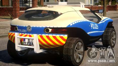 VW Concept T German Police Car para GTA 4